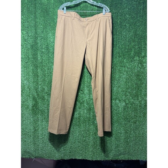 NWT Callaway Mens Opti-Stretch 5 Pocket Golf Pants Flat Front 38X30 Dark Ginger - Picture 1 of 3